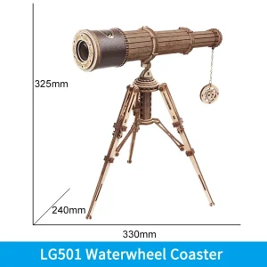 Monocular Telescope 3D Wooden Puzzle Game