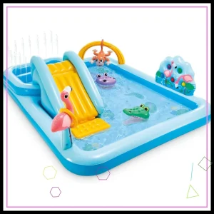 Inflatable Water Slide Pool