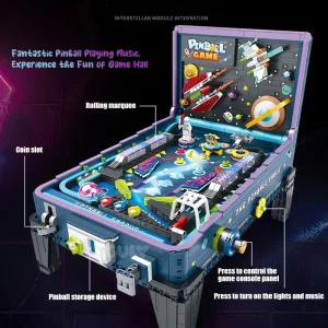 Pinball Game Table Building Block Toy