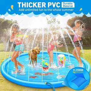 Inflatable Water Jet Pool Mat