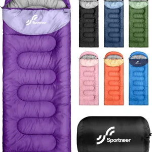 Sleeping Bag Cold Weather & Warm Waterproof