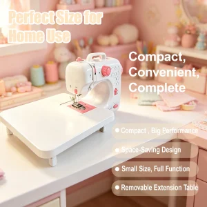 Portable Mini Electric Sewing Machine - Thumbnail Image 2