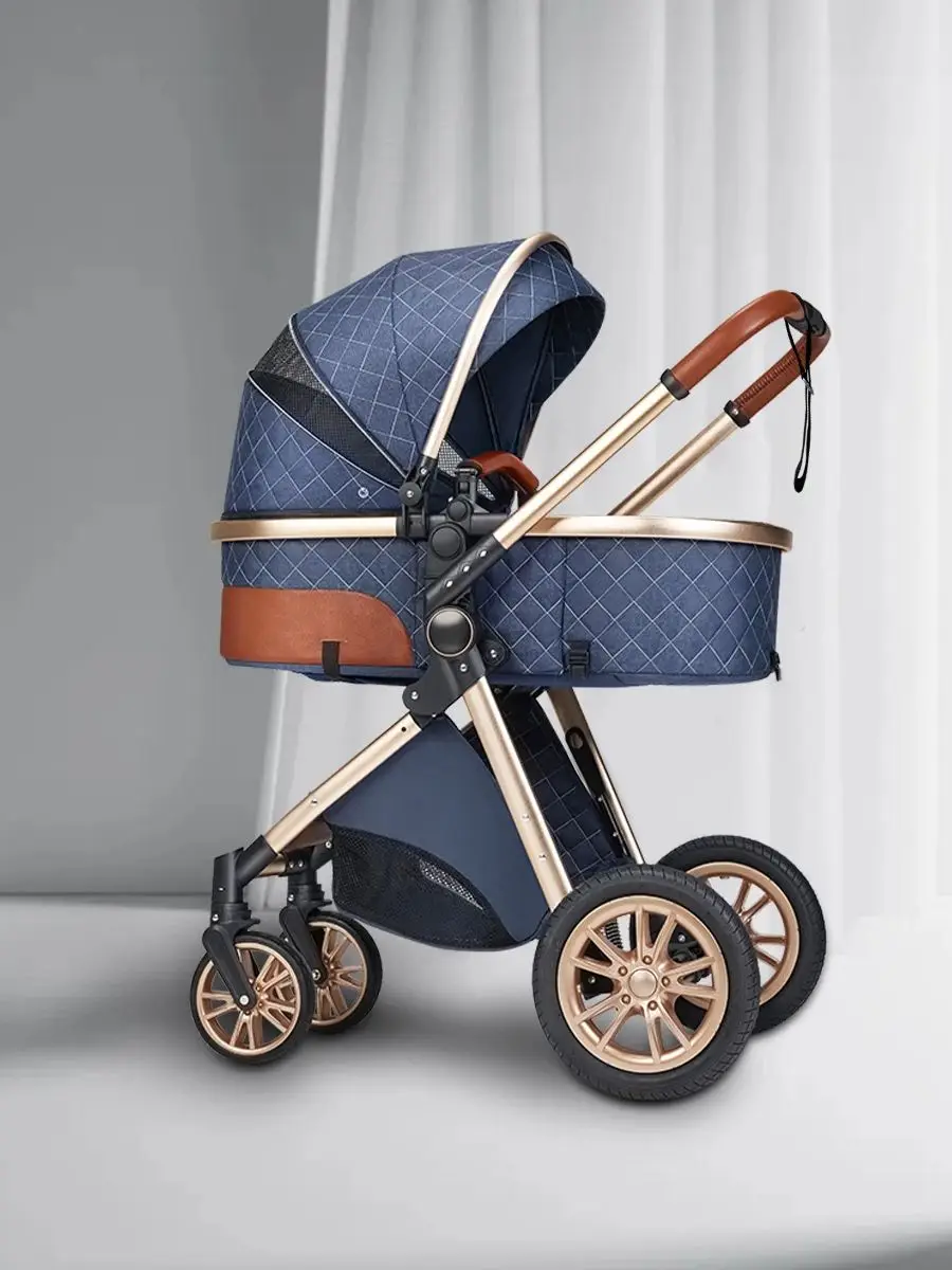 Two-Way Folding Portable Stroller - Image 1