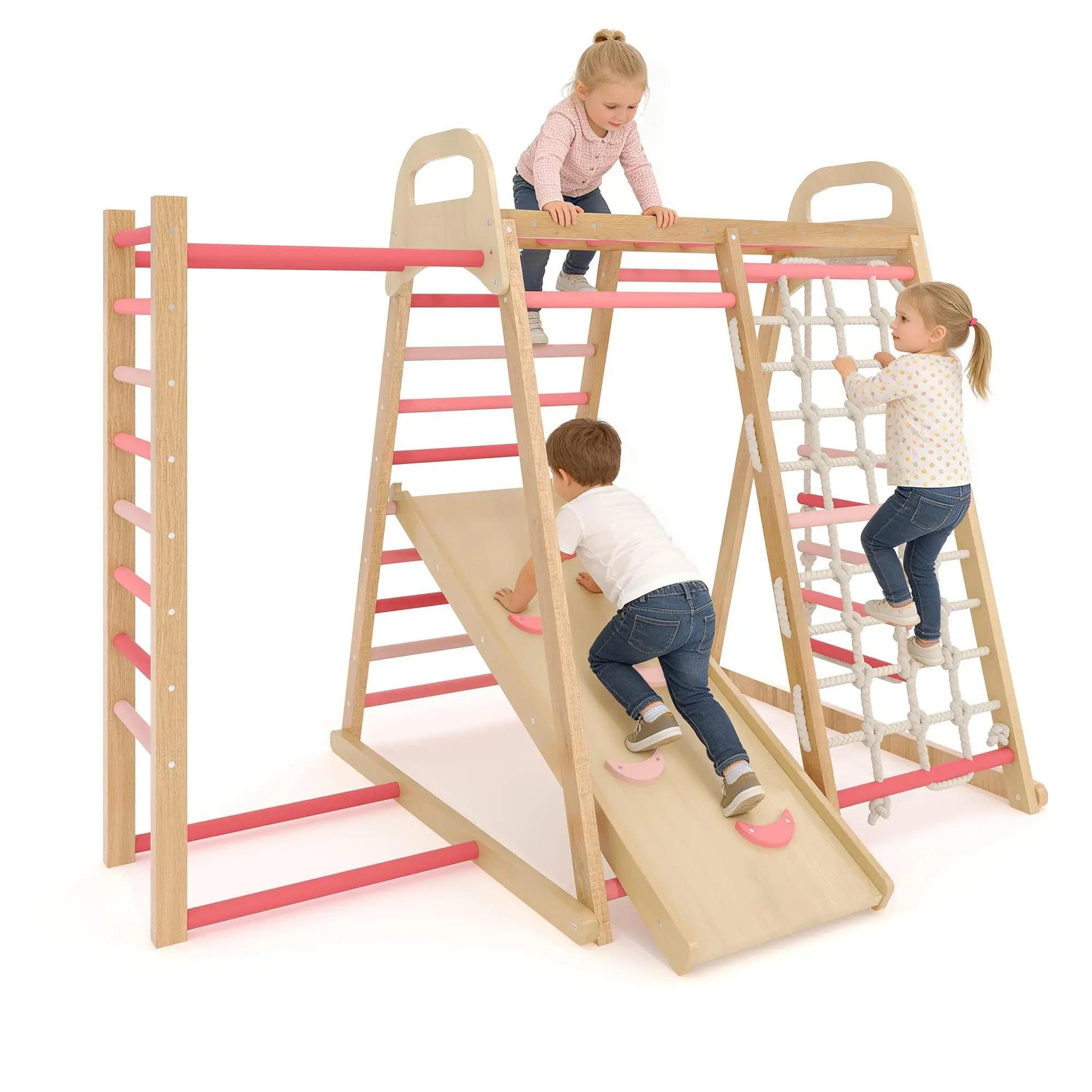 Extra Large Wooden Climbing Triangle Set - Image 1
