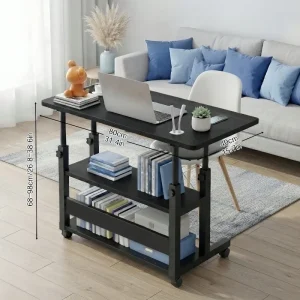 Portable Computer Desk, Height-Adjustable Study Desk - Thumbnail Image 4