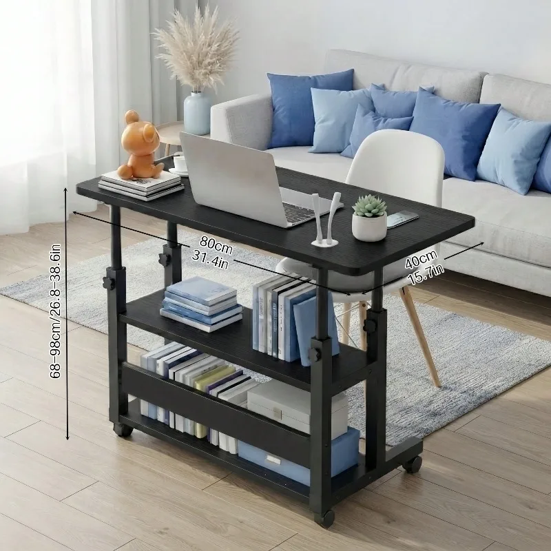 Portable Computer Desk, Height-Adjustable Study Desk - Image 4