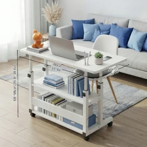 Portable Computer Desk, Height-Adjustable Study Desk - Thumbnail Image 3