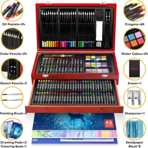 Art Kits, Crayons, Pastels, Watercolors, Pencils - Thumbnail Image 2