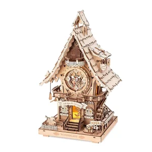 3D Wooden Puzzle Cuckoo Clock - Thumbnail Image 4