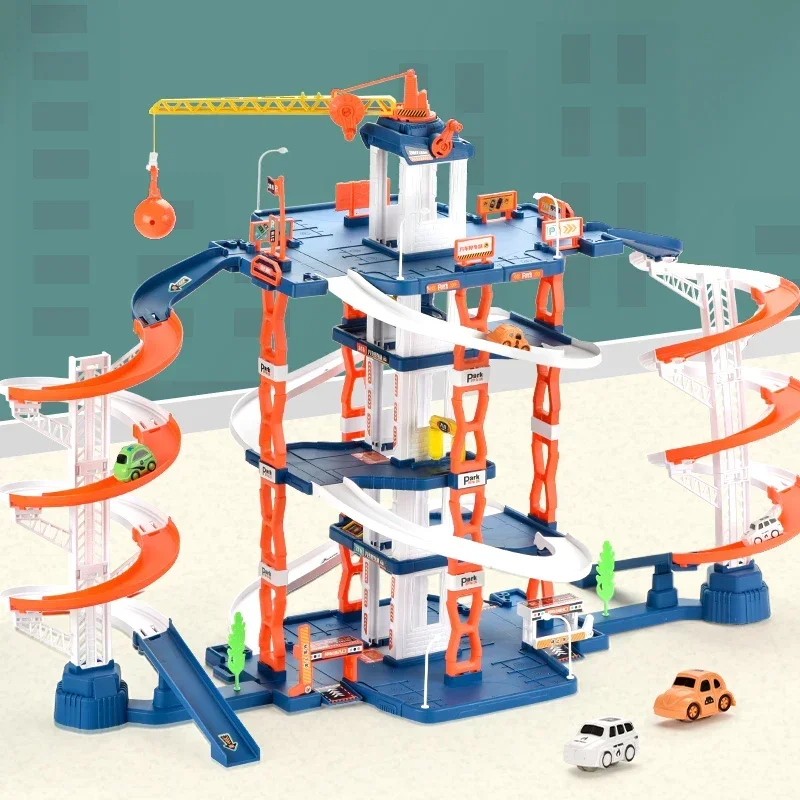 Multi-Layer DIY Parking Lot Building Set - Image 2