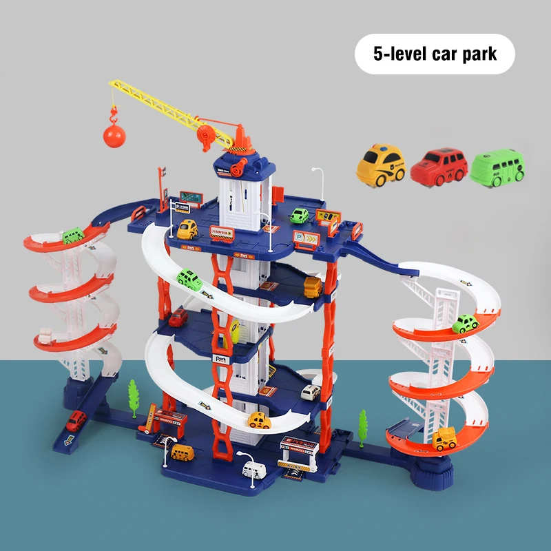 Multi-Layer DIY Parking Lot Building Set - Image 3